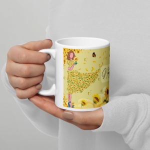 naciste para brillar taza ceramica 11onz